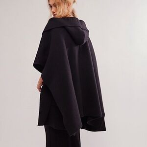 Free People Goth All I Need Cozy Hooded Kimono NWT